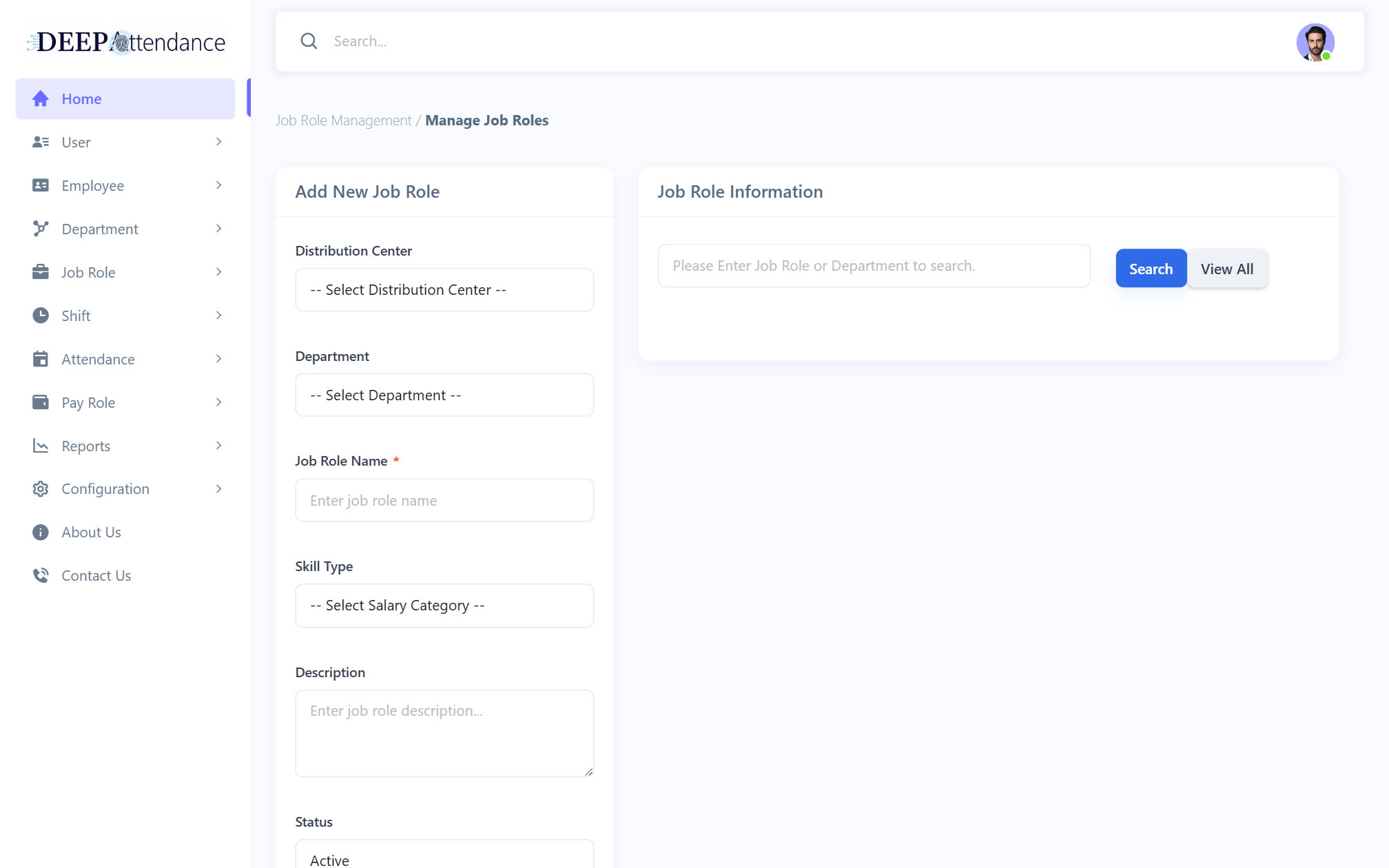 Job roles